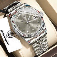 Grey Dial with Silver Band