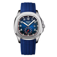 Blue-Silicone strap