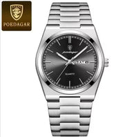 Black Dial with Silver Band