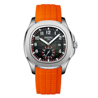 Orange black-Silicone strap