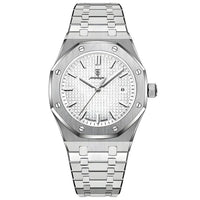 Silver Band with Silver Dial